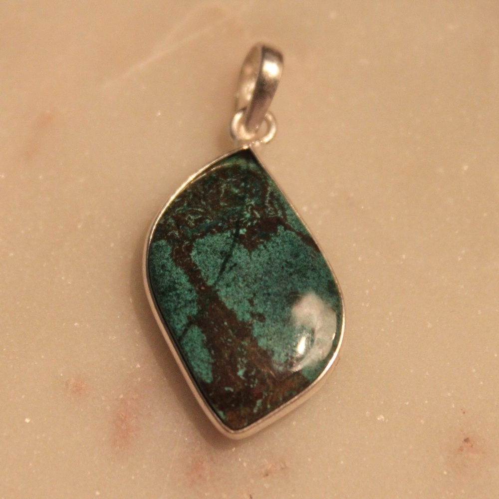 **NEW** Unique Chrysocolla Pendant